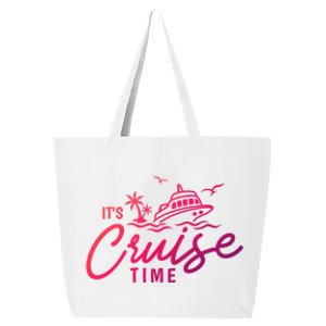 Its Cruise Time Funny Family Matching Gift 25L Jumbo Tote