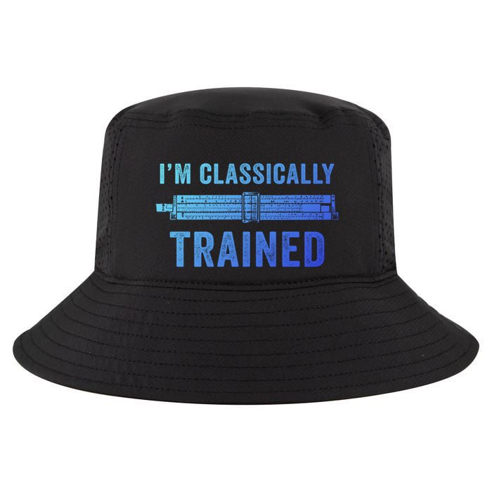 IM Classically Trained Slide Rule Mechanical Analog Gift Cool Comfort Performance Bucket Hat