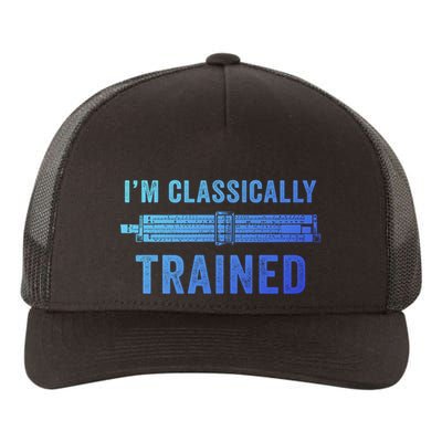 IM Classically Trained Slide Rule Mechanical Analog Gift Yupoong Adult 5-Panel Trucker Hat