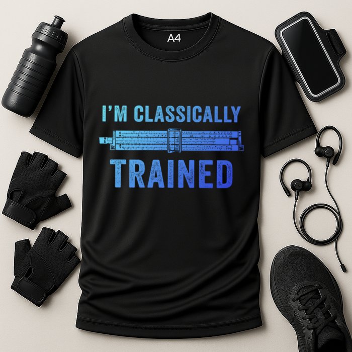 IM Classically Trained Slide Rule Mechanical Analog Gift Performance Shirt