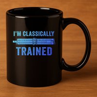 IM Classically Trained Slide Rule Mechanical Analog Gift 11oz C Handle Ceramic Mug