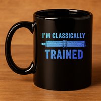 IM Classically Trained Slide Rule Mechanical Analog Gift 11oz C Handle Ceramic Mug