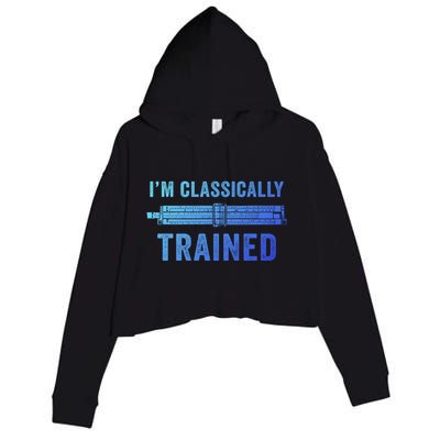 IM Classically Trained Slide Rule Mechanical Analog Gift Crop Fleece Hoodie