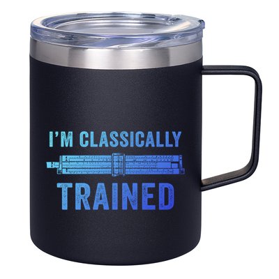IM Classically Trained Slide Rule Mechanical Analog Gift 12oz Stainless Steel Coffee Mug
