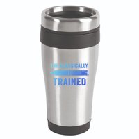 IM Classically Trained Slide Rule Mechanical Analog Gift 16oz Travel Tumbler