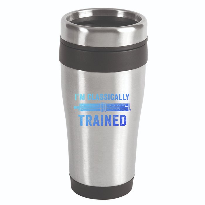 IM Classically Trained Slide Rule Mechanical Analog Gift 16oz Travel Tumbler