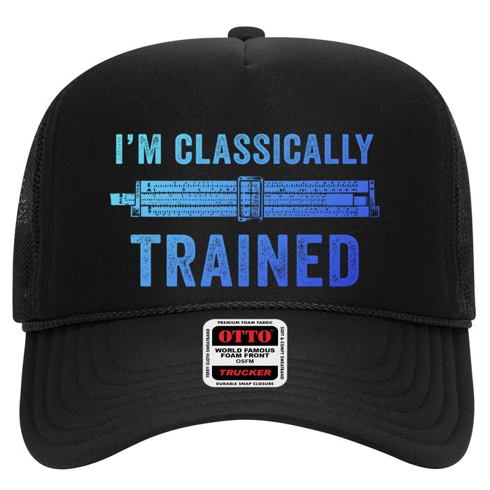 IM Classically Trained Slide Rule Mechanical Analog Gift Trucker Hat