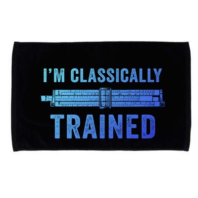 IM Classically Trained Slide Rule Mechanical Analog Gift Microfiber Hand Towel