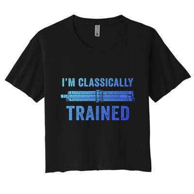 IM Classically Trained Slide Rule Mechanical Analog Gift Crop Top