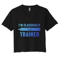 IM Classically Trained Slide Rule Mechanical Analog Gift Crop Top