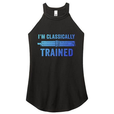 IM Classically Trained Slide Rule Mechanical Analog Gift Women's Perfect Tri Rocker Tank