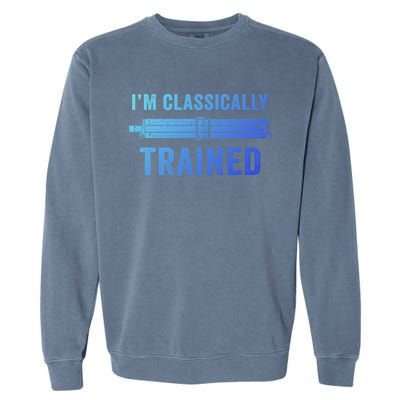 IM Classically Trained Slide Rule Mechanical Analog Gift Garment-Dyed Sweatshirt