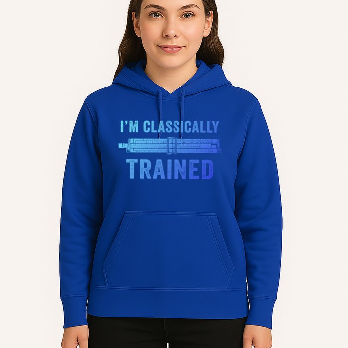 IM Classically Trained Slide Rule Mechanical Analog Gift Hoodie
