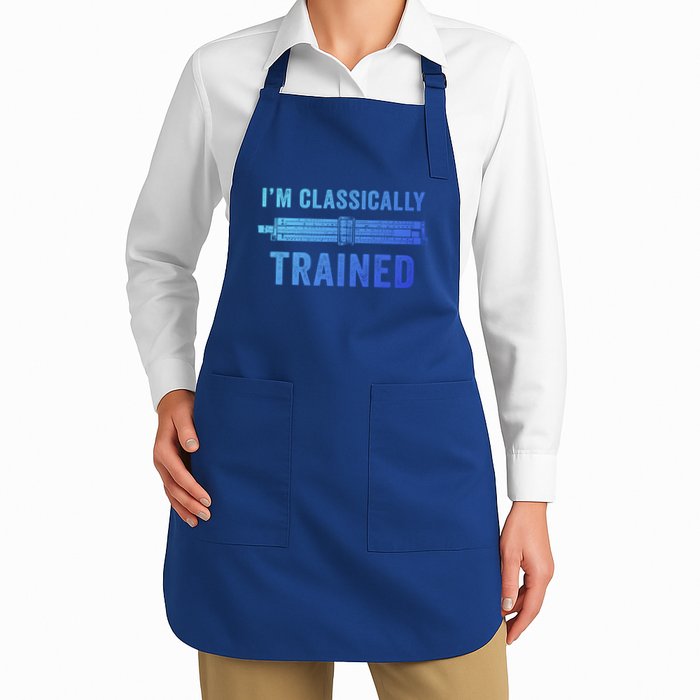IM Classically Trained Slide Rule Mechanical Analog Gift Apron