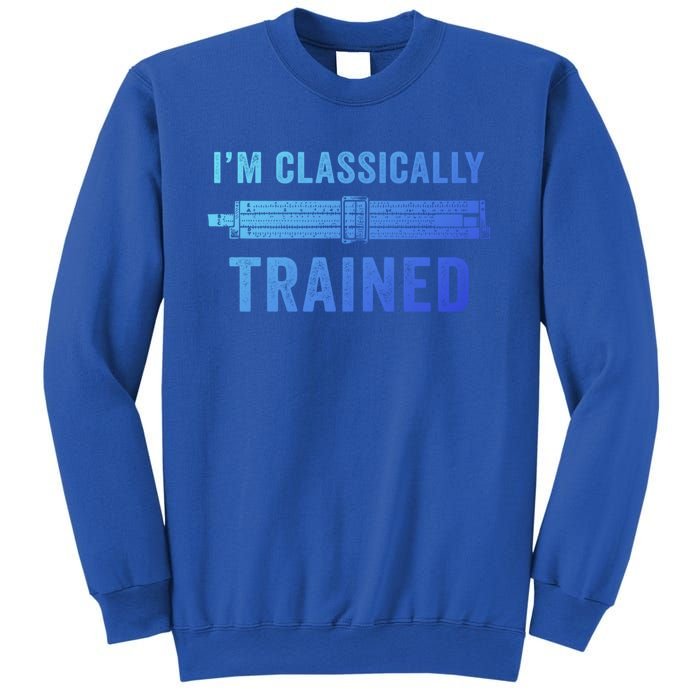 IM Classically Trained Slide Rule Mechanical Analog Gift Sweatshirt