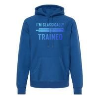 IM Classically Trained Slide Rule Mechanical Analog Gift Premium Hoodie