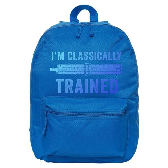 IM Classically Trained Slide Rule Mechanical Analog Gift 16 in Basic Backpack