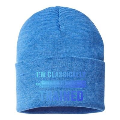 IM Classically Trained Slide Rule Mechanical Analog Gift Sustainable Knit Beanie