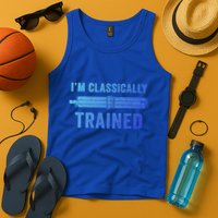 IM Classically Trained Slide Rule Mechanical Analog Gift Tank Top