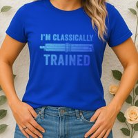 IM Classically Trained Slide Rule Mechanical Analog Gift Womens T-Shirt