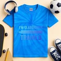 IM Classically Trained Slide Rule Mechanical Analog Gift Kids Tie-Dye T-Shirt