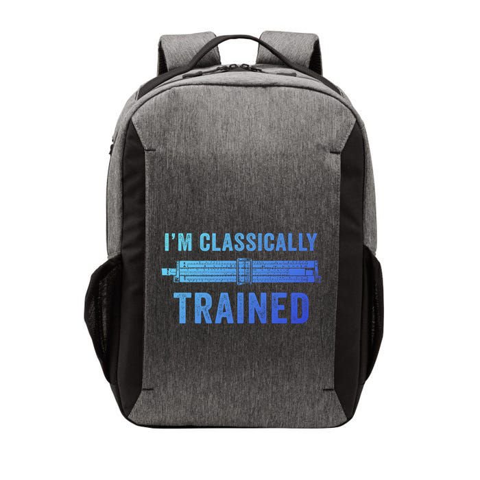 IM Classically Trained Slide Rule Mechanical Analog Gift Vector Backpack