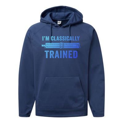 IM Classically Trained Slide Rule Mechanical Analog Gift Performance Fleece Hoodie