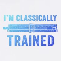 IM Classically Trained Slide Rule Mechanical Analog Gift Garment-Dyed Sweatshirt