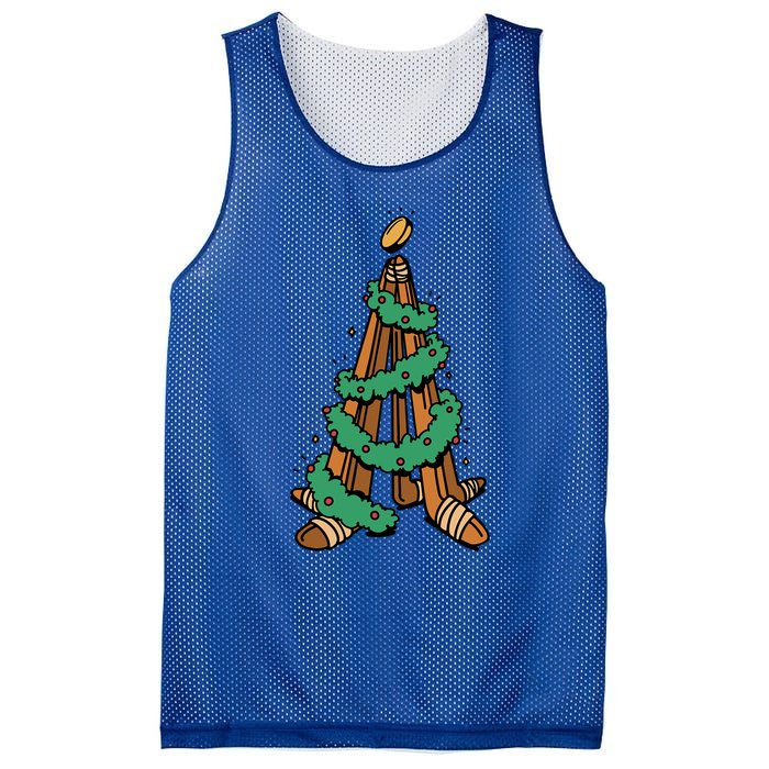 IceHockey Christmas Tree Ornats Funny Xmas Gift Mesh Reversible Basketball Jersey Tank