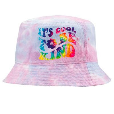 It's Cool To Be Kind Colorful Dye Tie-Dyed Bucket Hat