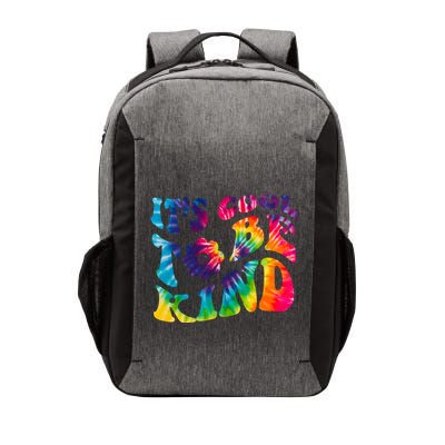It's Cool To Be Kind Colorful Dye Vector Backpack