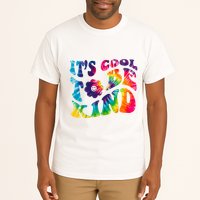 It's Cool To Be Kind Colorful Dye Tall T-Shirt