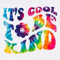 It's Cool To Be Kind Colorful Dye Bucket Hat