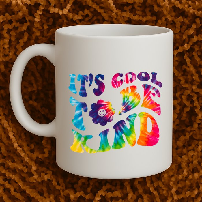 It's Cool To Be Kind Colorful Dye Mug