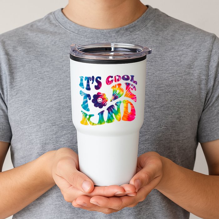 It's Cool To Be Kind Colorful Dye Tumbler