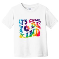 It's Cool To Be Kind Colorful Dye Toddler T-Shirt