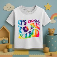 It's Cool To Be Kind Colorful Dye Toddler T-Shirt