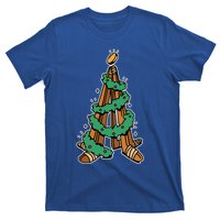 IceHockey Christmas Tree Ornats Funny Xmas Meaningful Gift T-Shirt