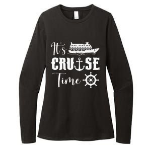 It's Cruise Time Funny Cruise Lover Womens CVC Long Sleeve Shirt