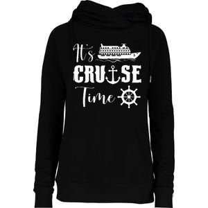 It's Cruise Time Funny Cruise Lover Womens Funnel Neck Pullover Hood