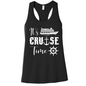 It's Cruise Time Funny Cruise Lover Women's Racerback Tank