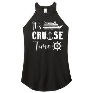 It's Cruise Time Funny Cruise Lover Women's Perfect Tri Rocker Tank