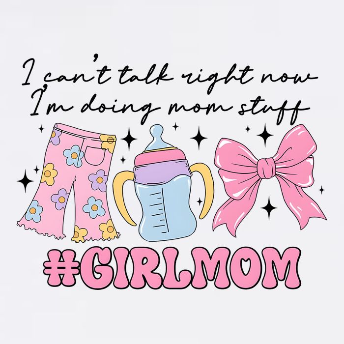 I CanT Talk Right Now Im Doing Mom Stuff Daughter Mommy 11oz C Handle Ceramic Mug