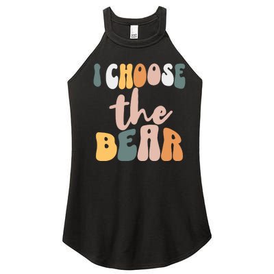 I Choose The Bear Women’s Perfect Tri Rocker Tank