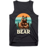 I Choose The Bear Tank Top