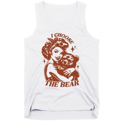 I Choose The Bear Woman Rights Tank Top