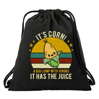 Its Corn Tiktok Song Shirt It’s Corn It Has The Juice Drawstring Bag