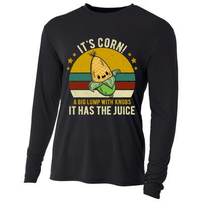 Its Corn Tiktok Song Shirt It’s Corn It Has The Juice Cooling Performance Long Sleeve Crew