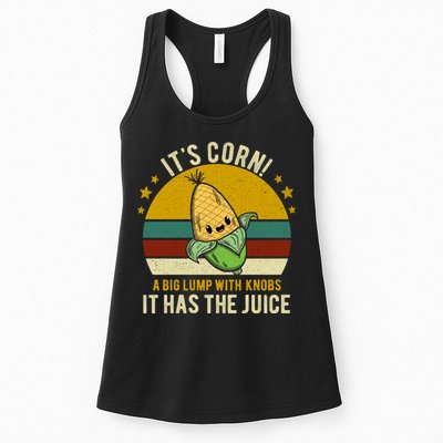 Its Corn Tiktok Song Shirt It’s Corn It Has The Juice Womens Tank Top