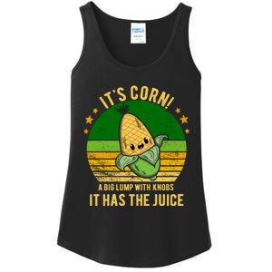 Its Corn Tiktok Song Shirt It’s Corn It Has The Juice Ladies Essential Tank